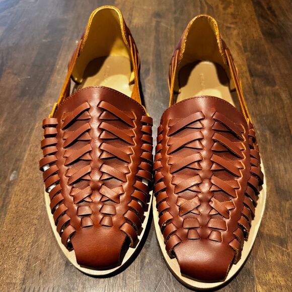 Nisolo Brown Leather Sandals - Picture 3 of 8